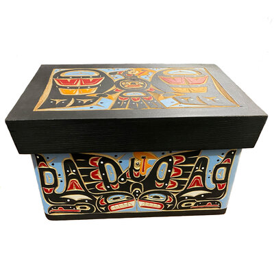 Thunderbird and Killer Whale Bentwood Box