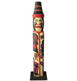 SOLD  Man Wearing A Blanket  Totem Pole