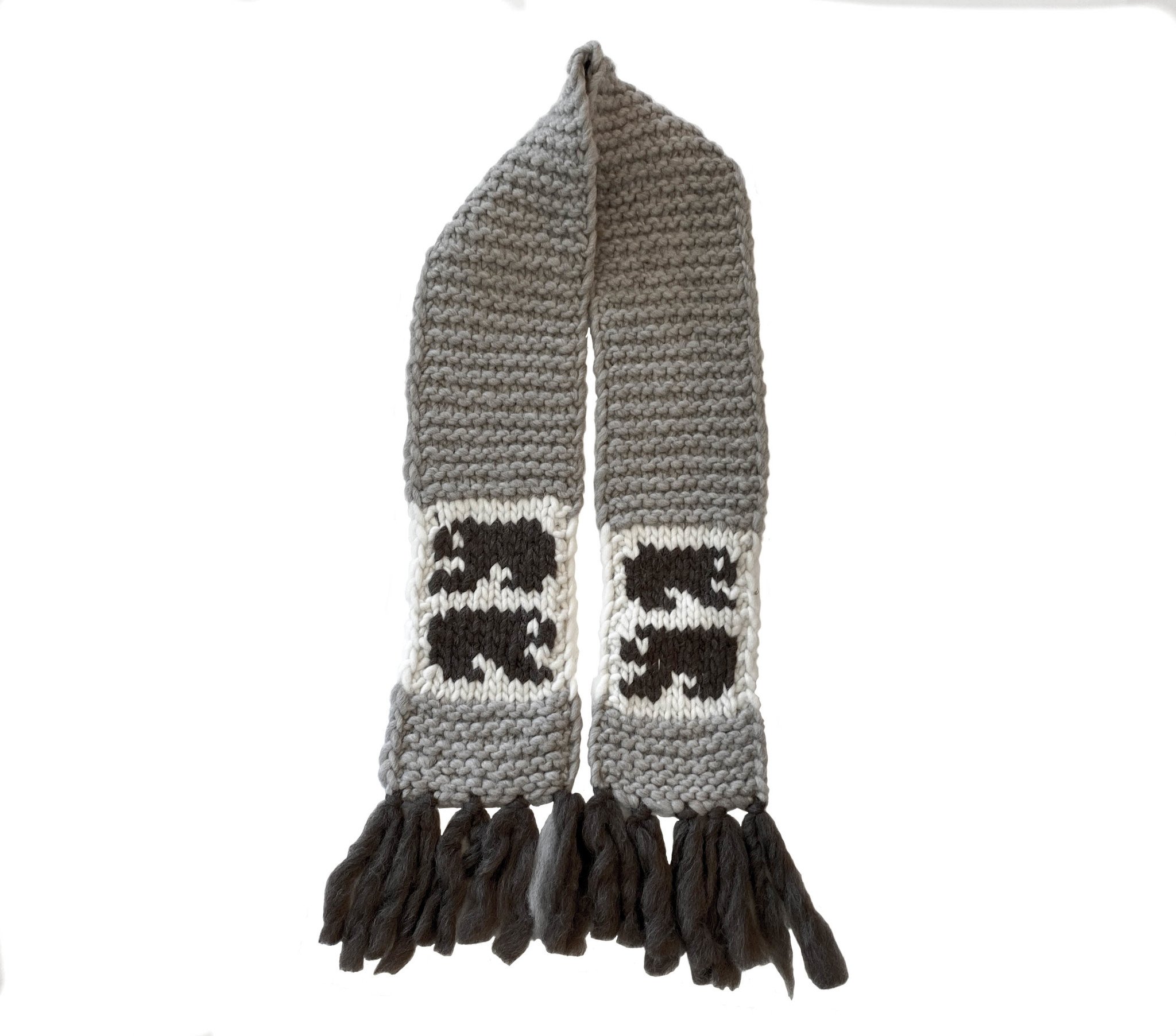 Cowichan Knit Scarf