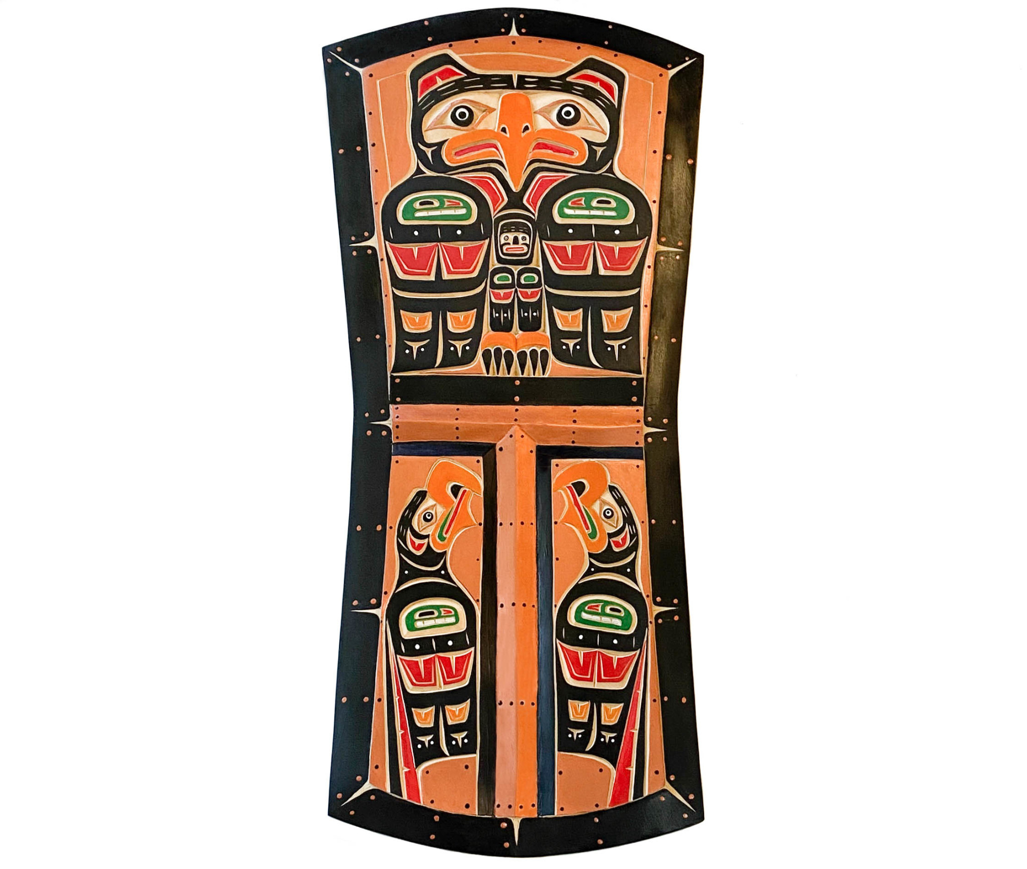 SOLD  Copper Shield Eagles Panel