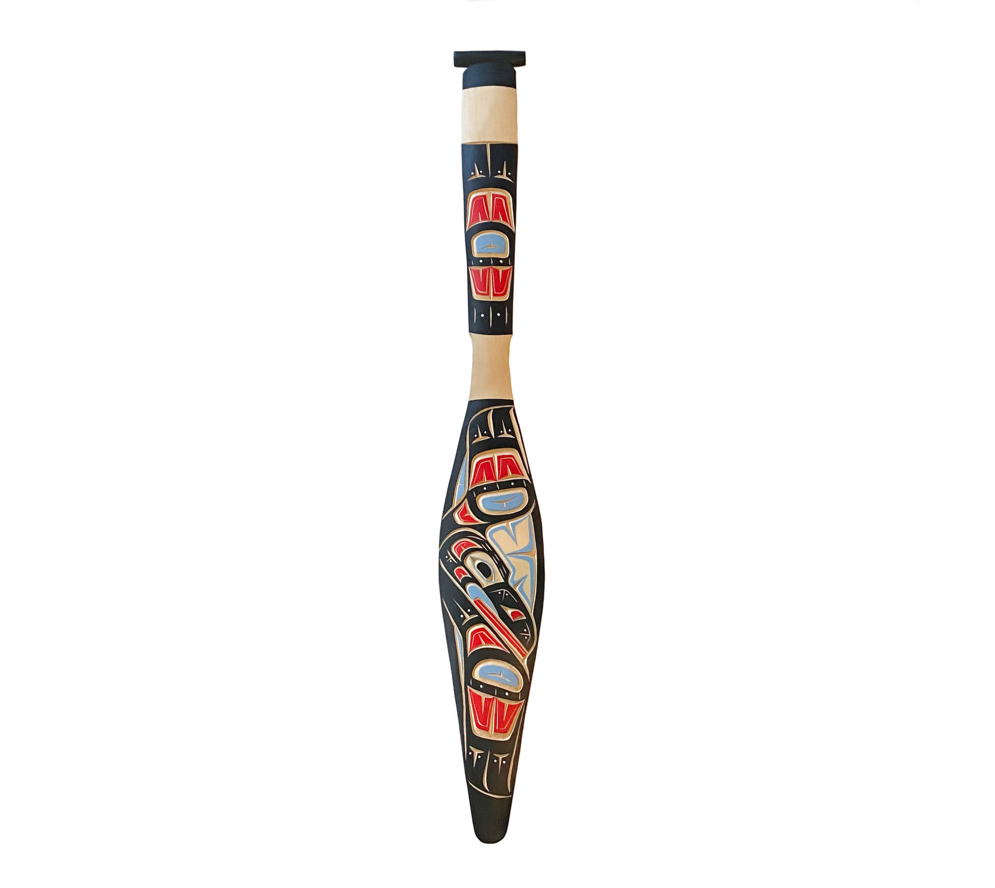 Indigenous Raven Paddle