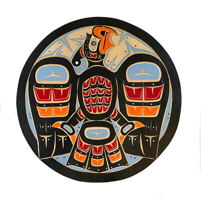 CUSTOM ORDER  Round Thunderbird Panel