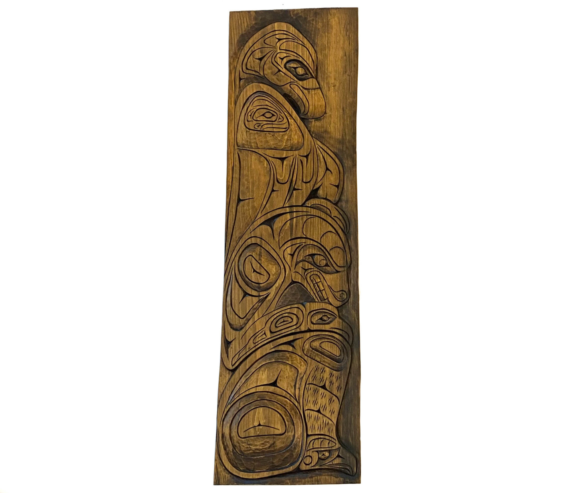 Eagle Bear  Totem Pole Panel
