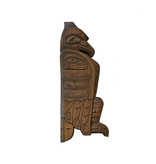 SOLD  Northwest Coast Eagle Carving