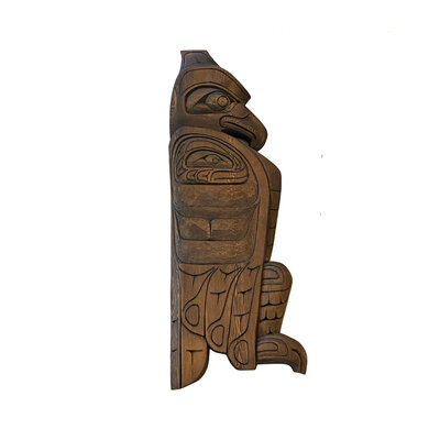 CUSTOM ORDER  Northwest Coast Eagle Carving