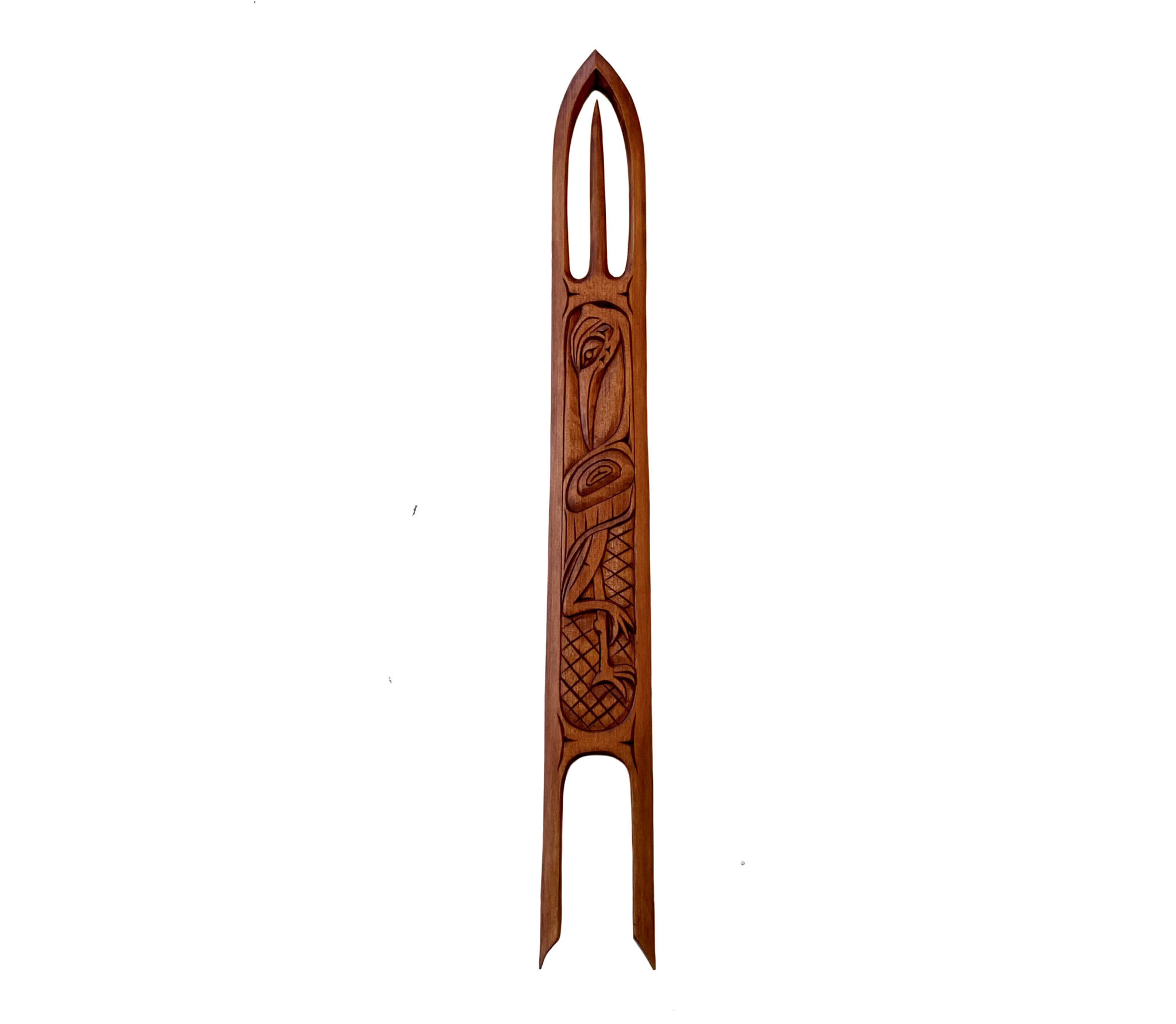 CUSTOM ORDER  Net Making Tool - Heron Design