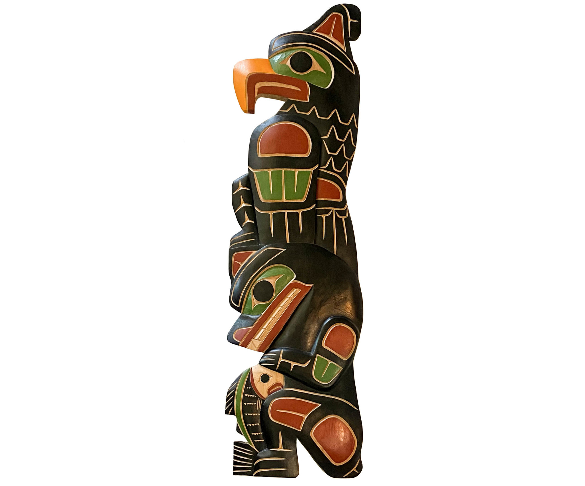 CUSTOM ORDER  Coast Salish Yellow Cedar Panel