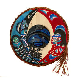 Indigenous Art Raven Moon Mask