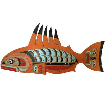 Kwak'waka'wakw Red Snapper Panel