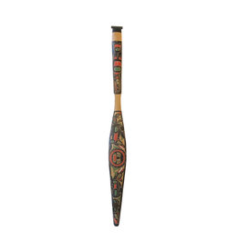 SOLD 6' Wolf Family with Moon Paddle