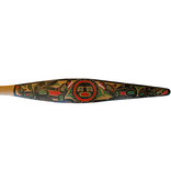 SOLD 6' Wolf Family with Moon Paddle