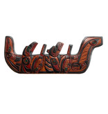 Indigenous Canoe Plaque by George Matilpi