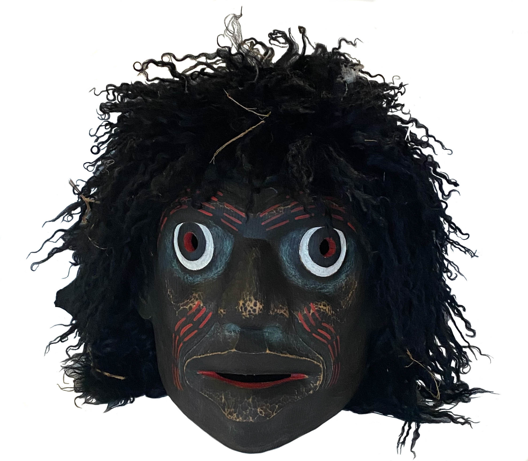 Haida Gagiid Coming Back Mask by Corey Bulpitt