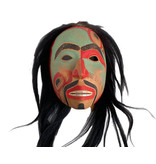 Haida Niijaang (portrait mask) by Corey Bulpitt