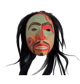 Corey Bulpitt portrait mask Haida Niijaang