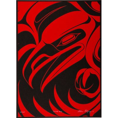 Alano Edzerza print 'Smoke Hole'