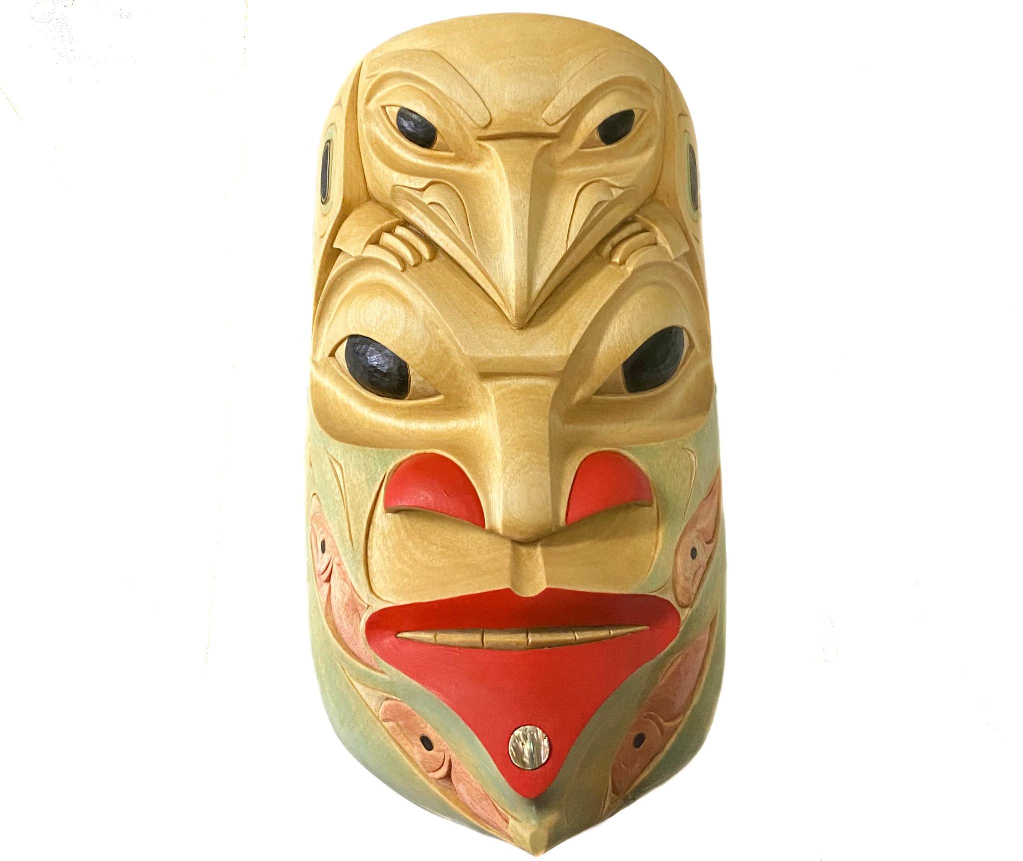CUSTOM ORDER  Tlingit Raven Mask
