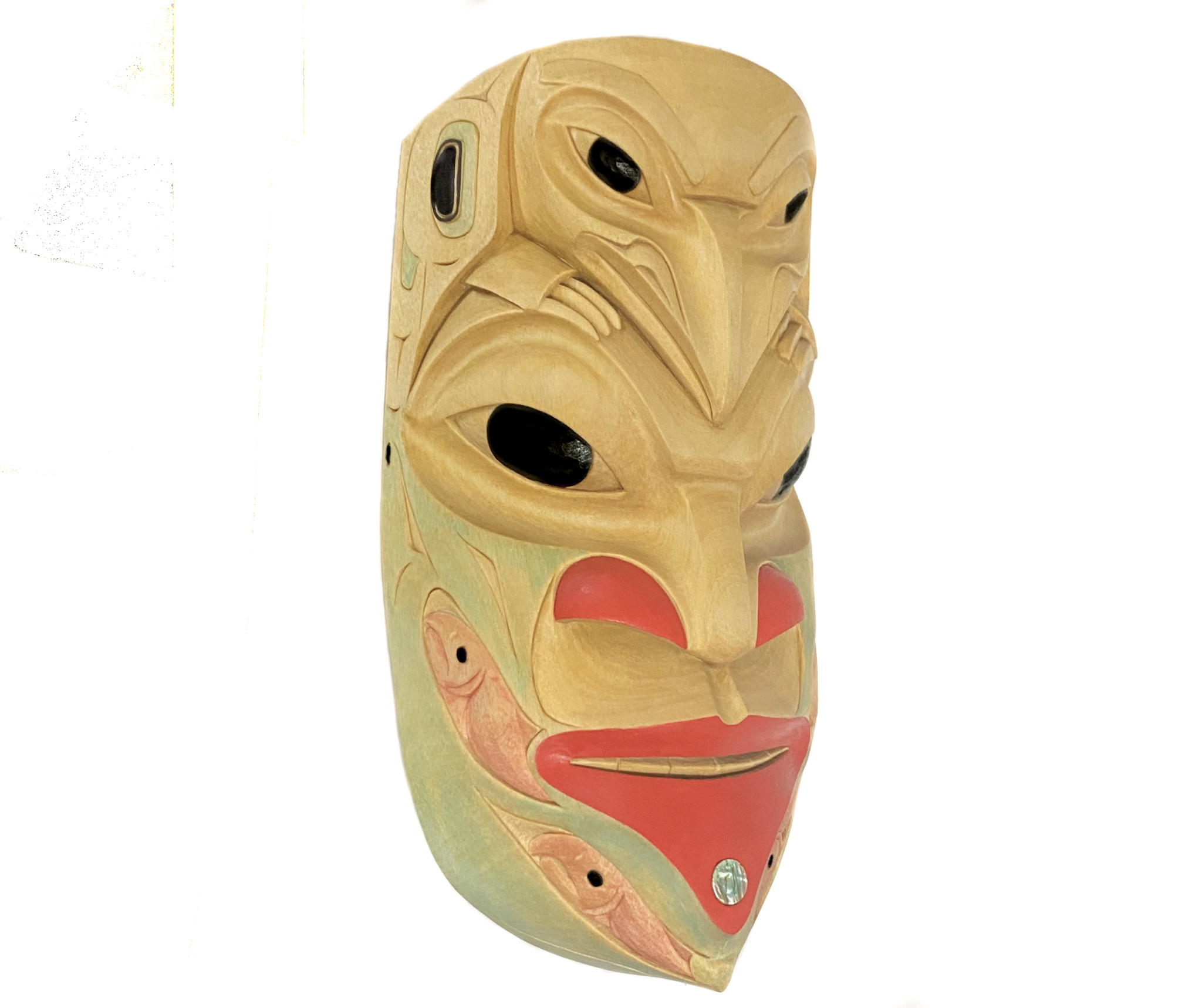 CUSTOM ORDER  Tlingit Raven Mask