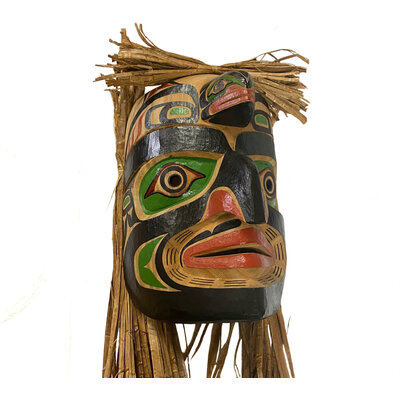 CUSTOM ORDER  Kwak'waka'wakw Kumukwa Mask