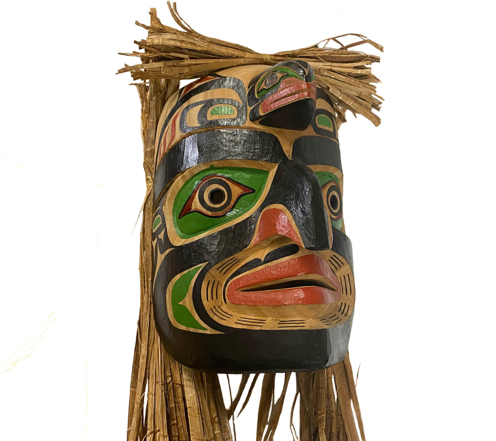 SOLD  Kwak'waka'wakw Kumukwa Mask