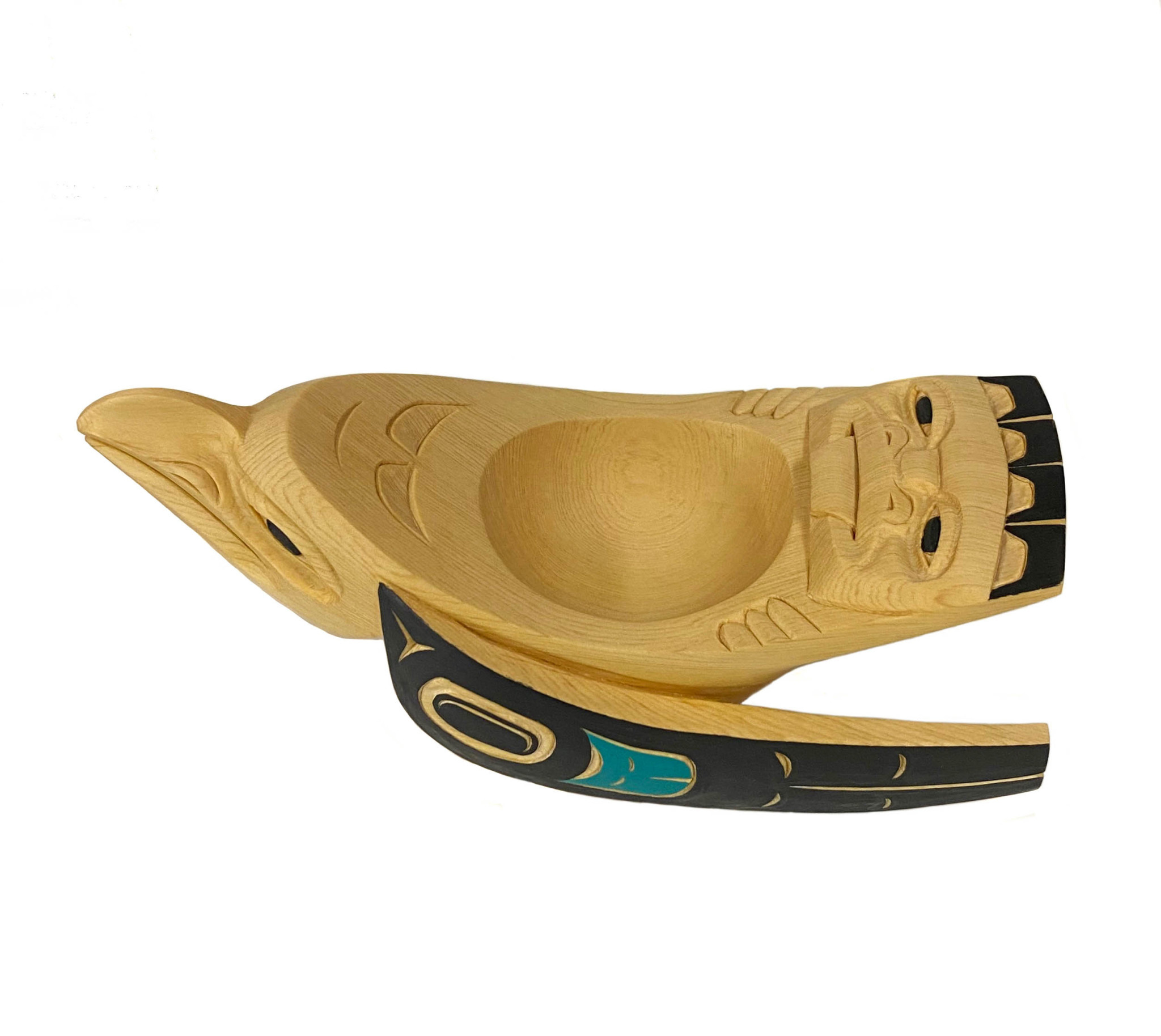 SOLD  Tlingit Raven Bowl