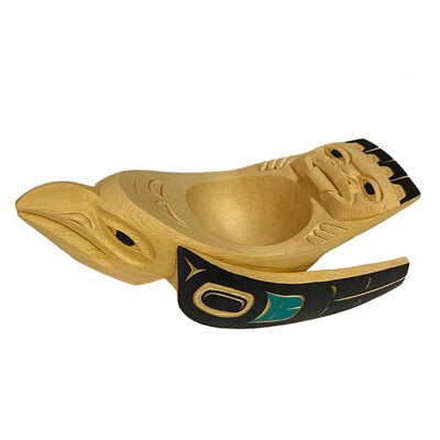 CUSTOM ORDER  Tlingit Raven Bowl