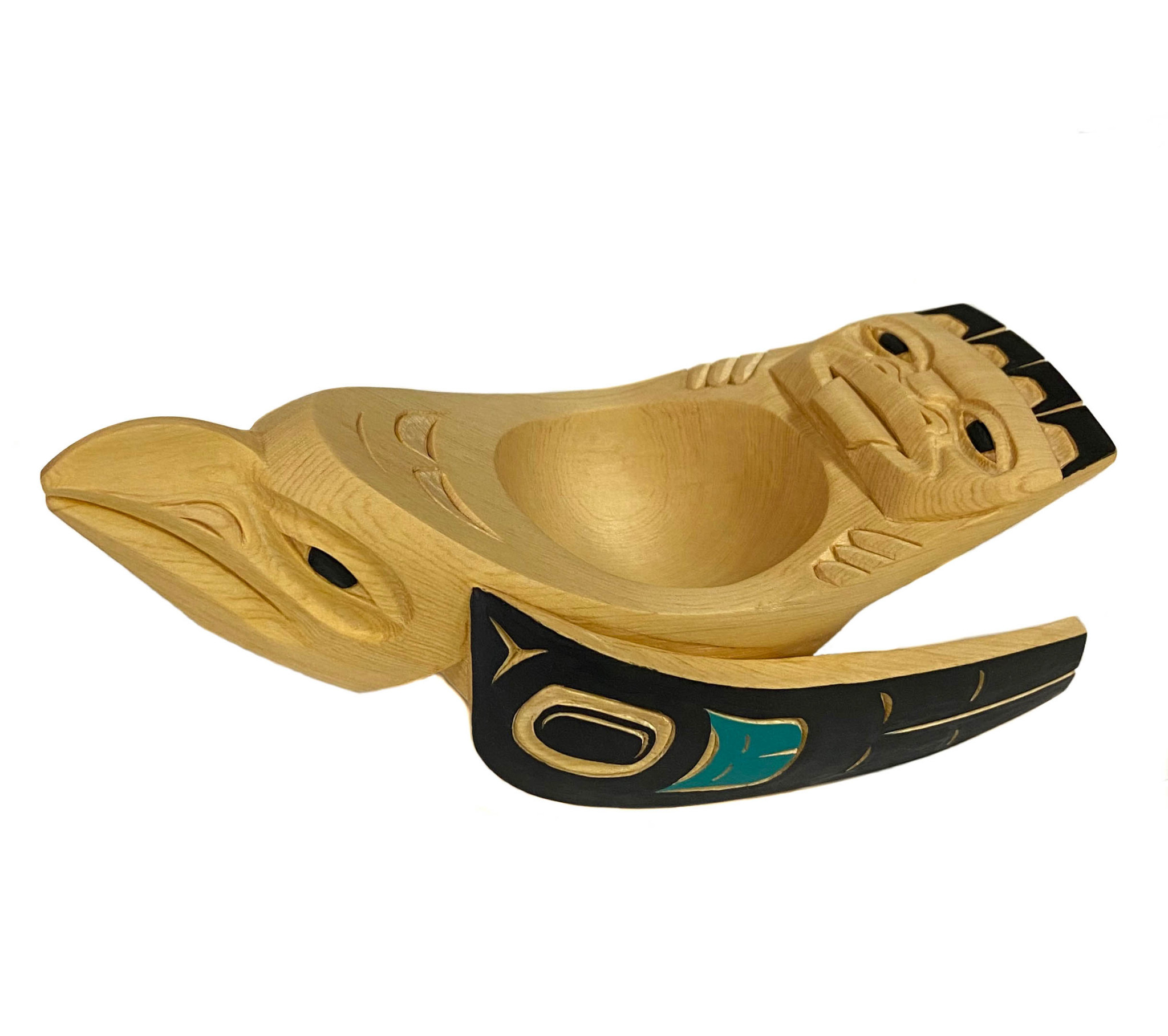 CUSTOM ORDER  Tlingit Raven Bowl