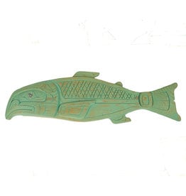 Kwak'waka'wakw Salmon Plaque