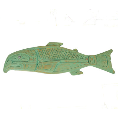 Kwak'waka'wakw Salmon Plaque