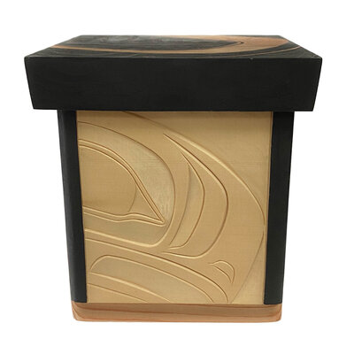 CUSTOM ORDER  Gitxsan Eagle Bentwood Box