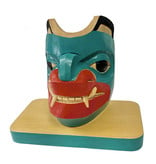 Miniature Tlingit Bear Mask on Stand