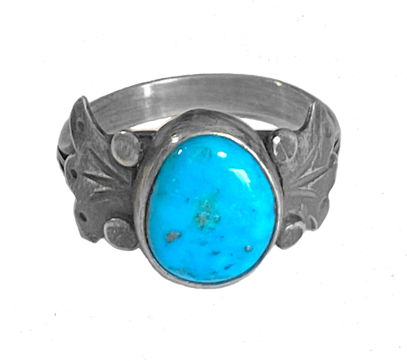 Natural Morenci Turquoise Ring