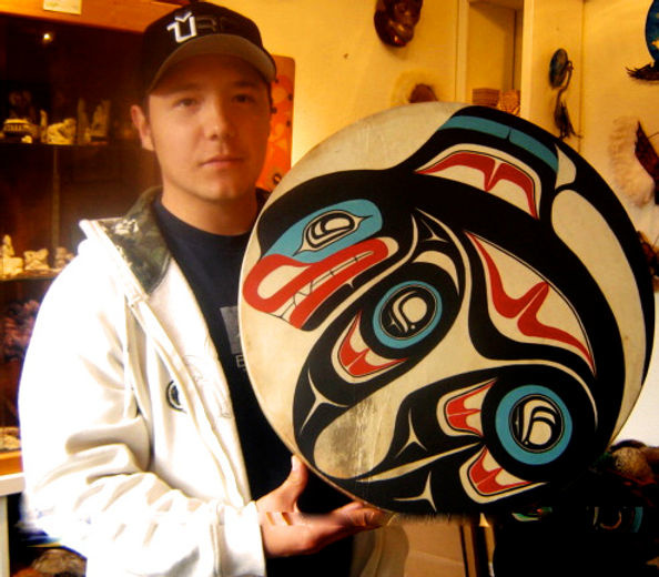 Calvin Morberg Tlingit artist