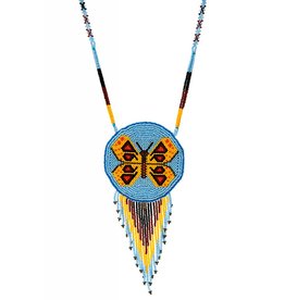Beaded Medallion Necklaces.