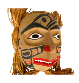 Haida Raven Mask by Reg Davidson