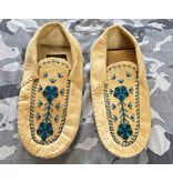 Native Tanned Moosehide Moccasins