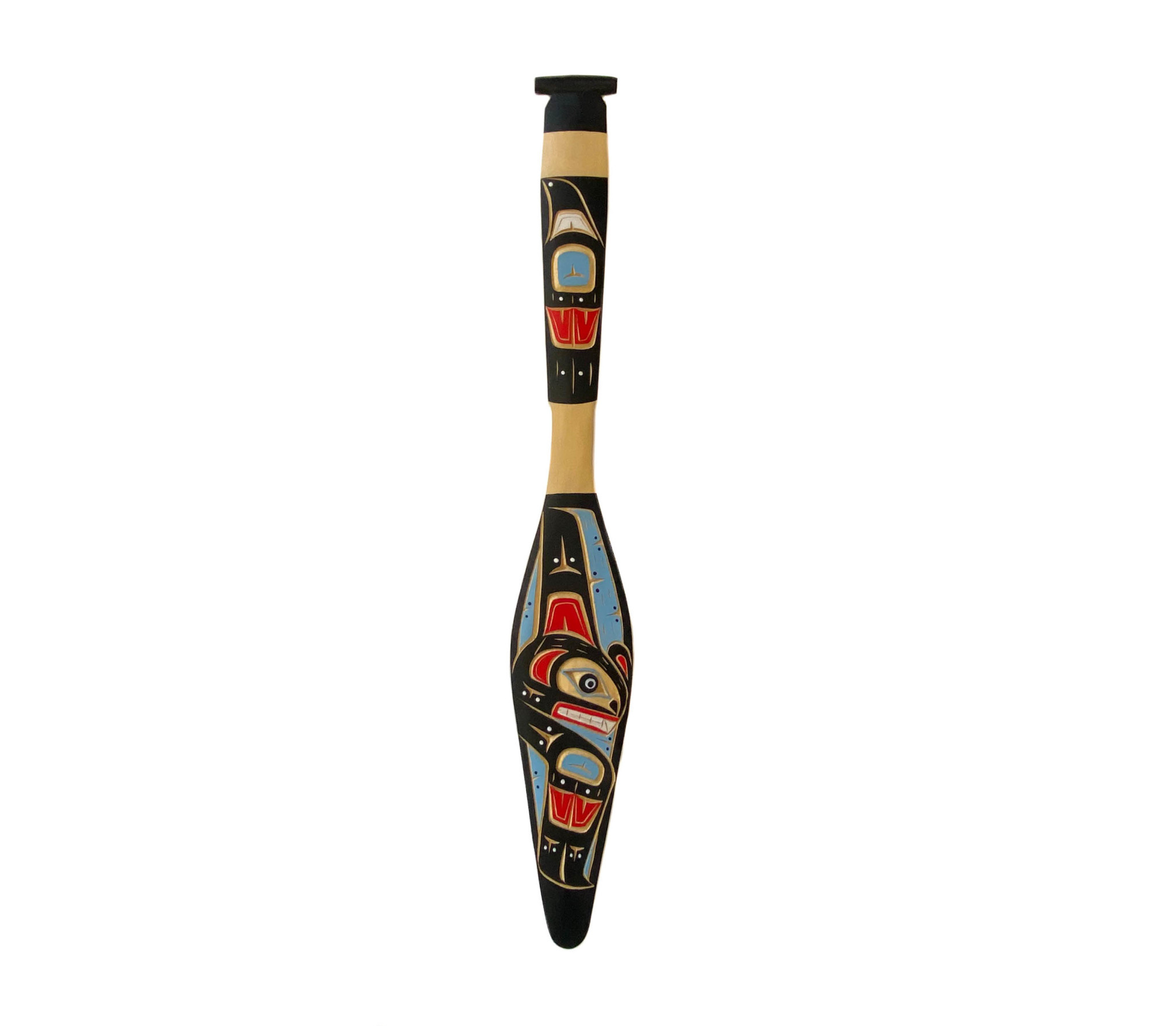 SOLD  Indigenous Orca Paddle 3'