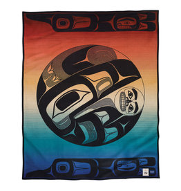 Raven and the Box of Knowledge Pendleton Blanket