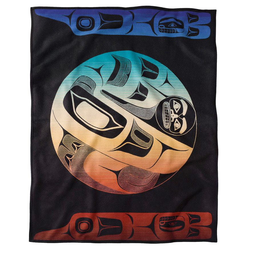 SOLD  Raven and the Box of Knowledge Pendleton Blanket