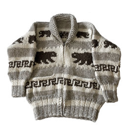 L XL Cowichan Bear Sweater