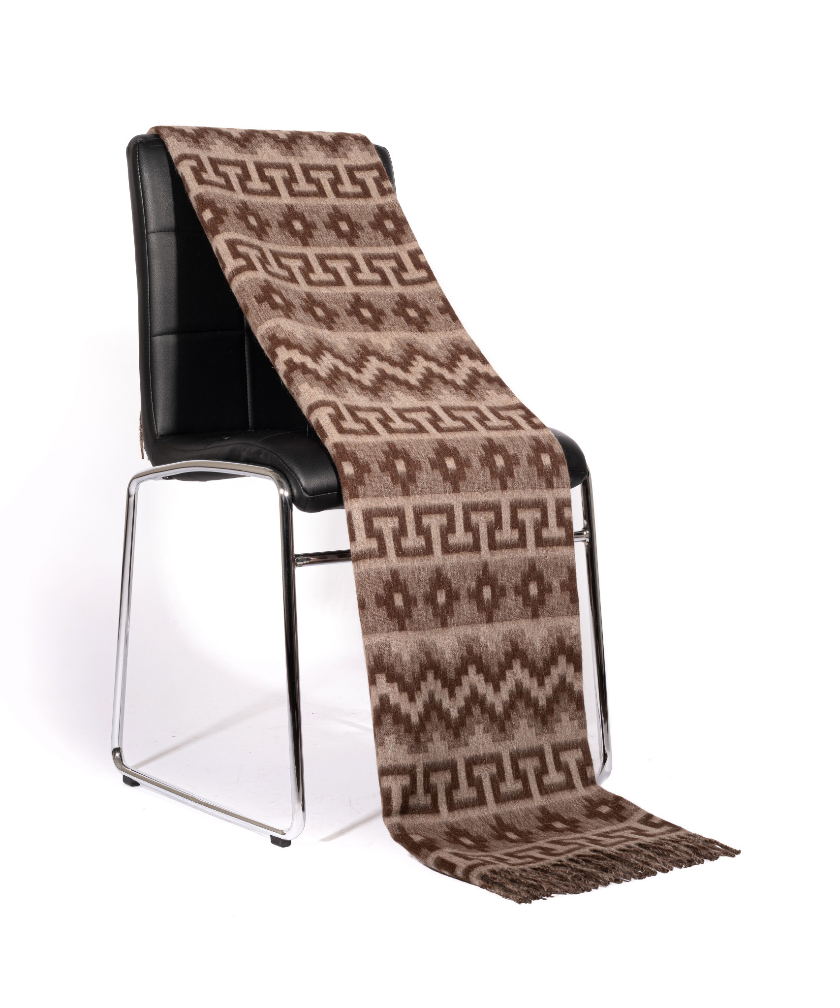 Peruvian Geometric Throw Alpaca Blend