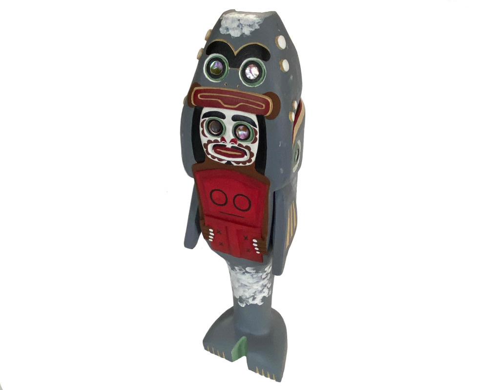 SOLD  Whale / Cedar Man / Frog Rattle