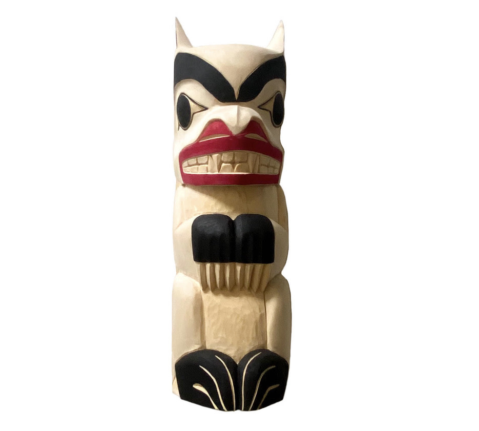SOLD  Gitxsan Model Bear Pole