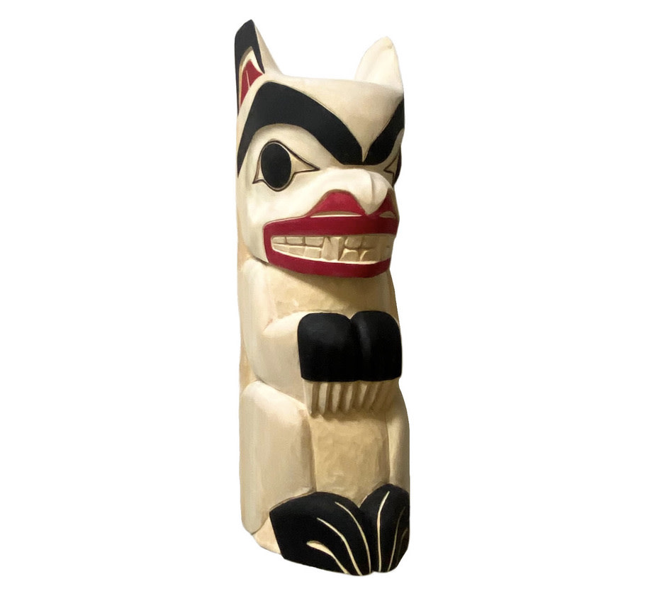 SOLD  Gitxsan Model Bear Pole