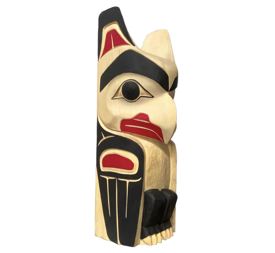 SOLD  Gitxsan Model Eagle Pole