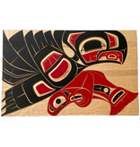 SOLD  Gitxsan Eagle and Salmon Panel