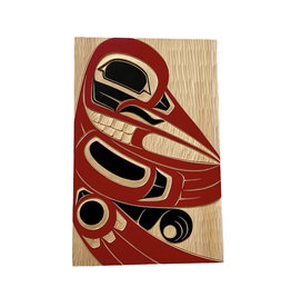 SOLD  Indigenous Art Hummingbird Panel