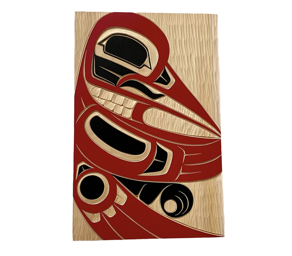 Indigenous Art Hummingbird Panel