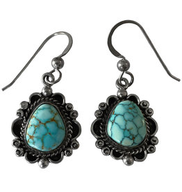 SOLD  #8 Turquoise Earrings (Navajo)