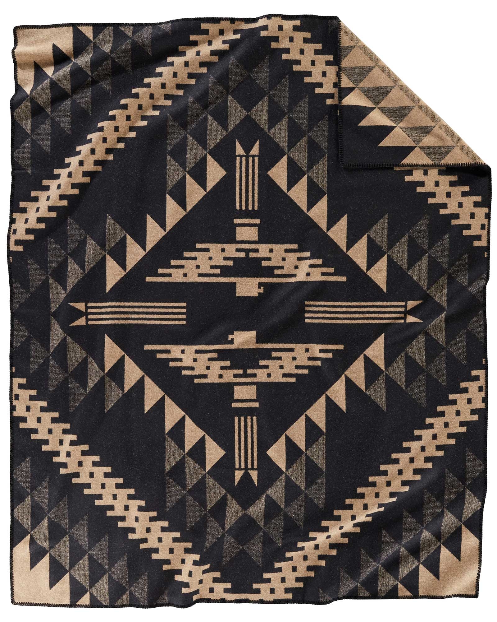 Thunderbird Mountain Pendleton Blanket - Camel